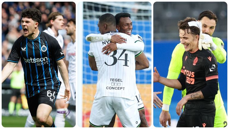 Le bijou de Sabbe et l’enchaînement de Teklab dans le top 5 des buts de la 1re journée des Play-offs de Pro League