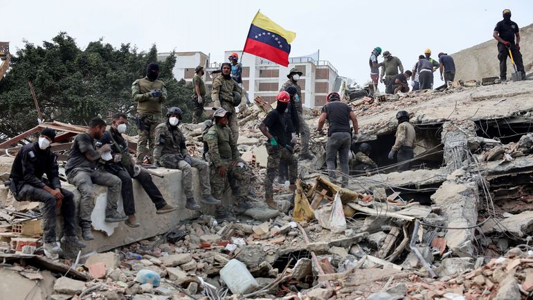 Le nouveau bilan humain du séisme au Venezuela s'élève désormais à plus de 3500 morts
