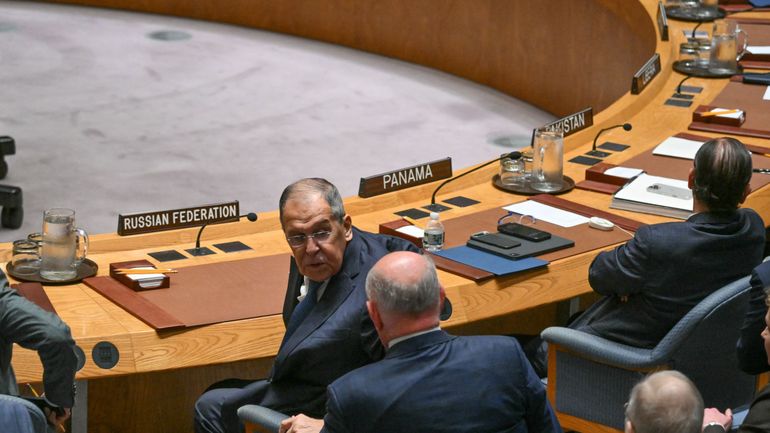 Guerre en Ukraine : la Russie "ne va pas faire de pause" dans sa guerre, affirme Sergueï Lavrov à l'ONU