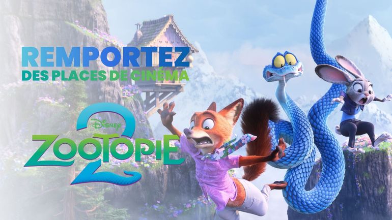 Concours : remportez des places pour aller voir Zootopie 2 au cinéma !