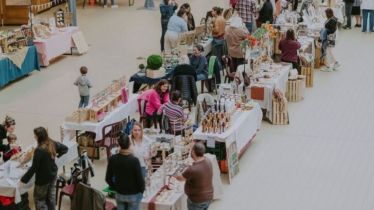 La Halle des créateurs revient à Charleroi pour une édition spéciale Noël