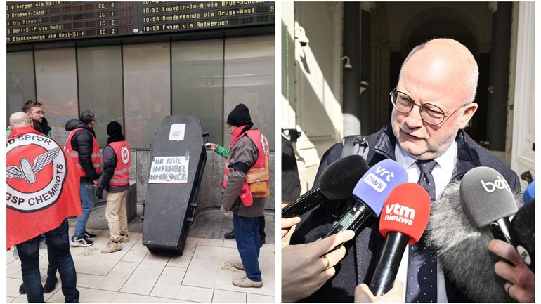 Grève sur le rail : reprise du dialogue entre les cheminots et le ministre Crucke, une réunion officielle prévue le 19 mars