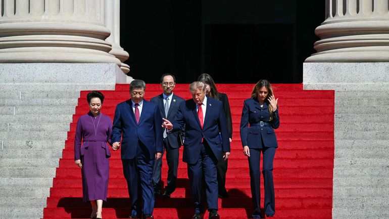 Donal Trump a bien montré à Xi Jinping le chantier de la future salle de bal de la Maison Blanche