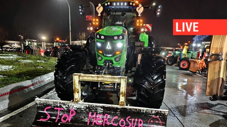 Direct - Mobilisation des agriculteurs contre le Mercosur : blocages déjà nombreux sur les autoroutes du pays