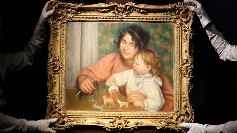 Un "chef-d’œuvre inconnu" d’Auguste Renoir, portrait de son fils Jean, vendu aux enchères à 1,8 million d’euros