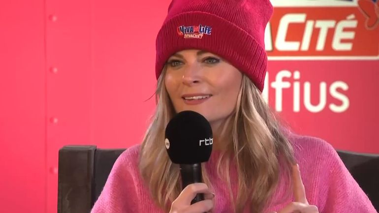 Viva for Life Tour : Tamara Payne se prête au jeu de la menterie, tradition typiquement namuroise