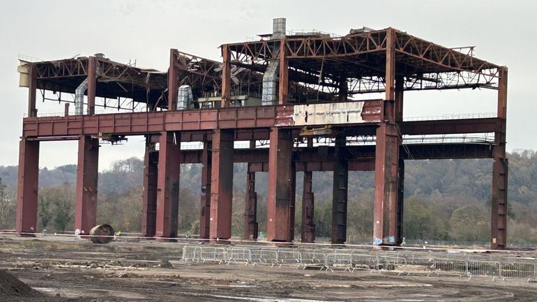 Démolition de l’ancienne aciérie de Chertal : une page se tourne