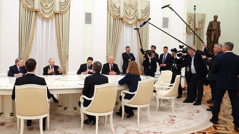 Réunion russo-américaine à Moscou : la rencontre a été "très bonne", selon Trump Réunion russo-américaine à Moscou : la rencontre a été "très bonne", selon Trump