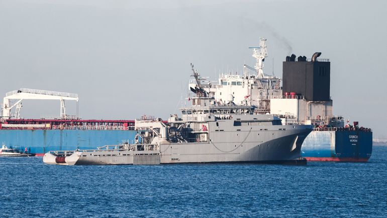 La marine et la justice française poursuivent la chasse aux pétroliers fantômes russes