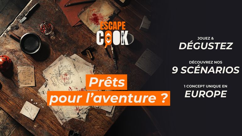 Escape Cook : l’escape game gourmand qui débarque à Charleroi