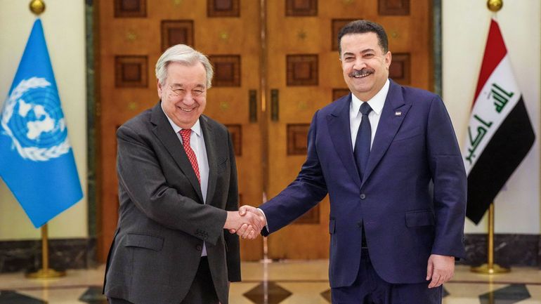 "L'Irak est désormais un pays normal": Antonio Guterres acte la fin de la mission de l'ONU en Irak "L'Irak est désormais un pays normal": Antonio Guterres acte la fin de la mission de l'ONU en Irak