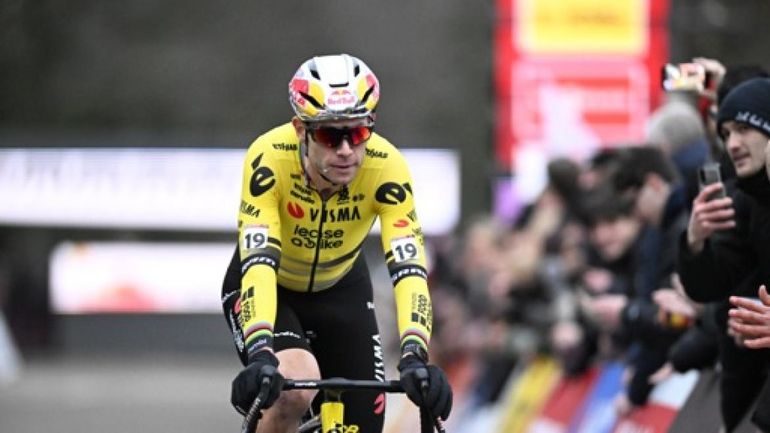 Wout van Aert, septième à Anvers pour son retour : "J’ai souffert mais d’une bonne manière"