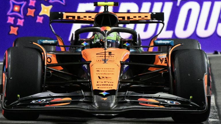 F1 Las Vegas : Norris veut poursuivre sur sa lancée (Direct vidéo à 4h55)