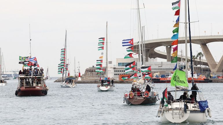 La flottille pour Gaza encerclée par l’armée israélienne selon ses organisateurs