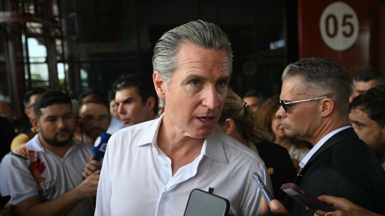 "Donald Trump redouble d'imbécillité" : à la COP30 de Belem, le gouverneur de Californie Gavin Newsom s'en prend à son président
