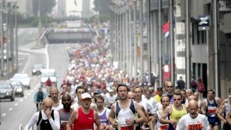 Marathon et semi-marathon ce dimanche dans les rues de Bruxelles