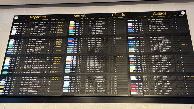 Drones à Brussels Airport: 40 vols annulés ce mercredi et une réunion en urgence du Conseil national de sécurité