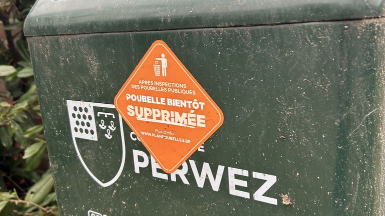 Perwez supprime des poubelles publiques pour avoir des rues… plus propres