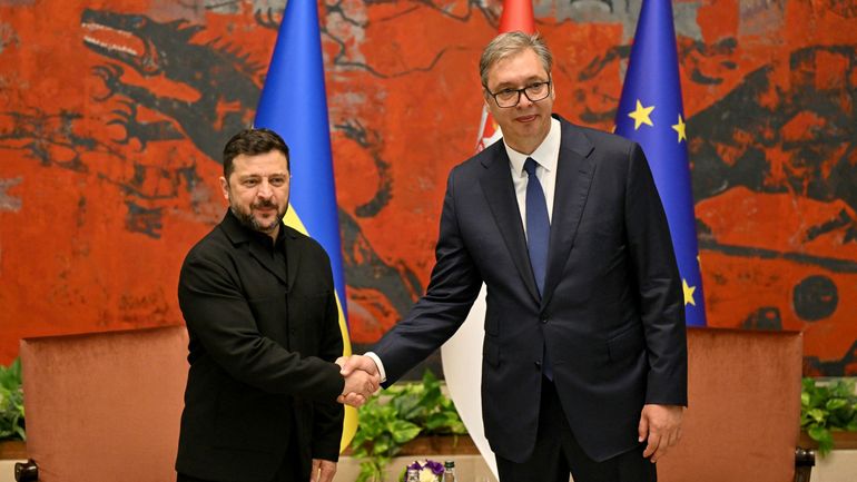 Première visite de Zelensky en Serbie, alliée traditionnelle de Moscou