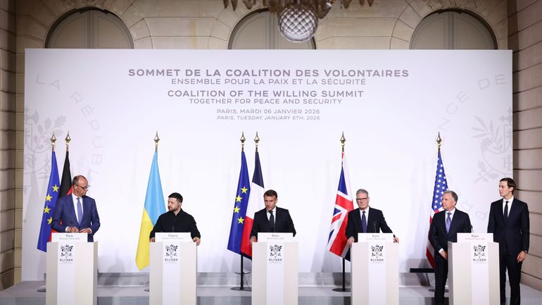 Guerre en Ukraine : la Belgique enverra aussi des capacités en Ukraine en cas d'accord de paix