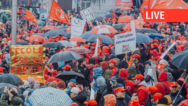 Direct - Manifestation nationale de ce 9 octobre : le cortège a démarré de la gare Centrale, quelques incidents en marge du cortège
