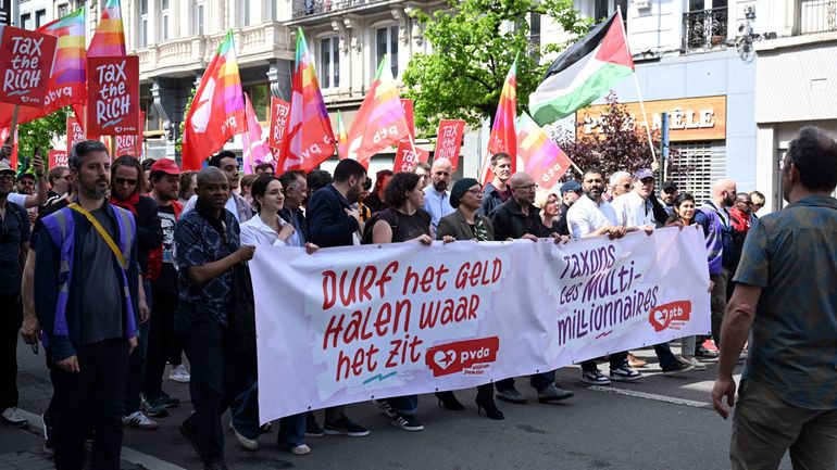 Partis, syndicats, droite, gauche : en Flandre ou Wallonie, à qui profite le 1er mai ?