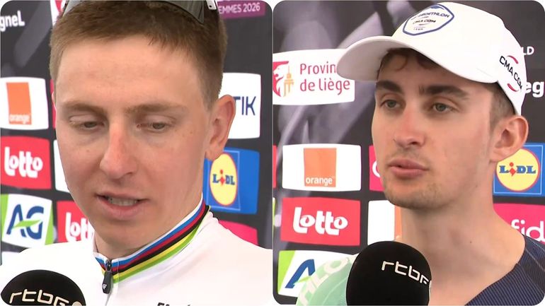 Entre ambition et prudence, Pogacar et Seixas se confient avant leur duel annoncé avec Evenepoel sur Liège-Bastogne-Liège
