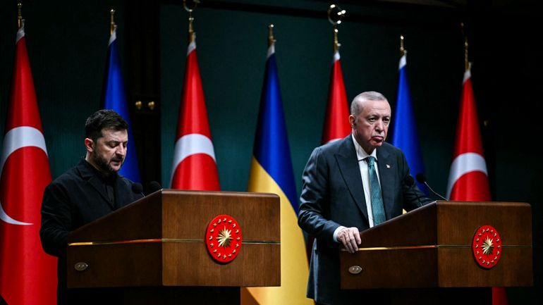 Guerre en Ukraine : le président turc Erdogan appelle à relancer les négociations d'Istanbul