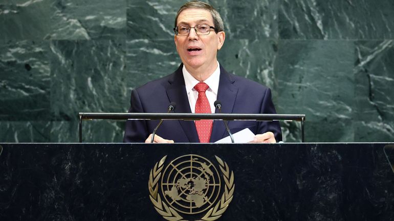 La communauté internationale doit "se mobiliser" pour Cuba, lance le chef de la diplomatie cubaine à l'ONU