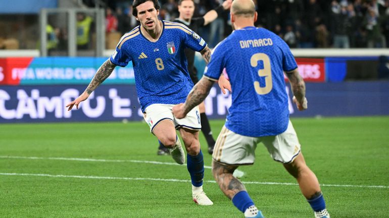 L'Italie à un match de la Coupe du monde après sa victoire contre l'Irlande du Nord
