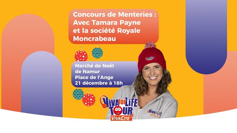 Les menteries namuroises à l'honneur lors du Viva for Life Tour le 21 décembre 2025