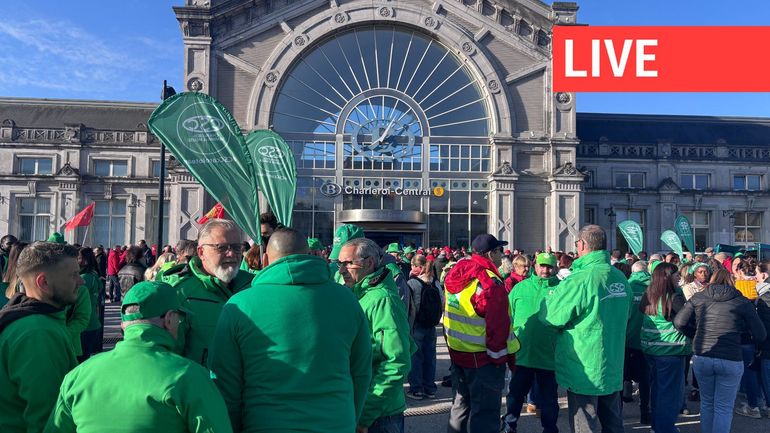 Direct - Manifestation nationale ce 12 mai : les manifestants en route pour Bruxelles, perturbations dans les transports en commun