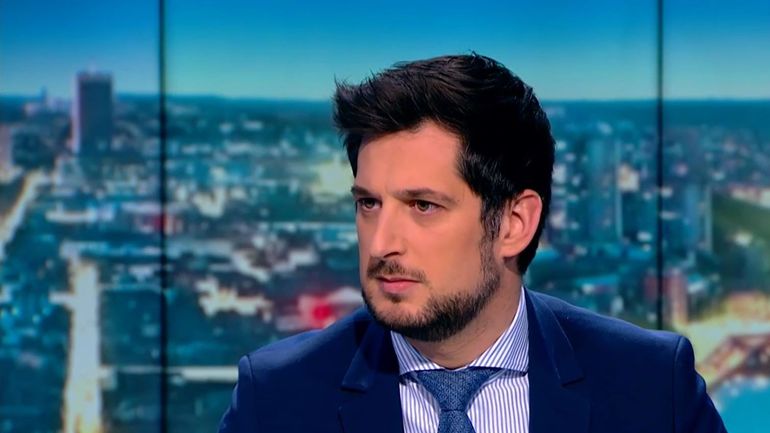 Jeudi en prime : le projet de formation bruxelloise des Engagés "ne respecte pas le premier parti qui a gagné les élections", estime Adrien Dolimont (MR) Jeudi en prime : le projet de formation bruxelloise des Engagés "ne respecte pas le premier parti qui a gagné les élections", estime Adrien Dolimont (MR)