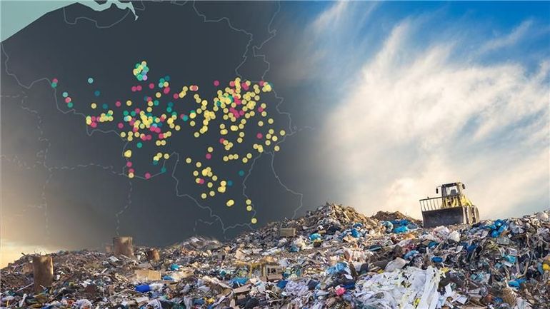 Sous les bosquets, la crasse : où se trouvent les anciens dépotoirs en Wallonie et à Bruxelles ?