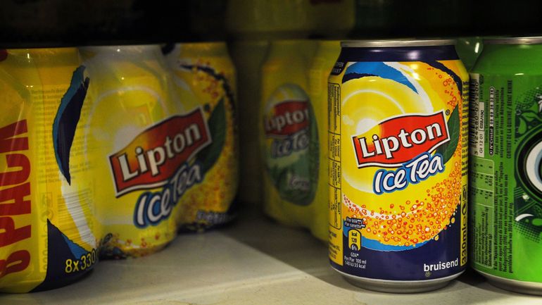 Des canettes Lipton Ice Tea Sparkling Original rappelées  : elle renferme une boisson énergisante
