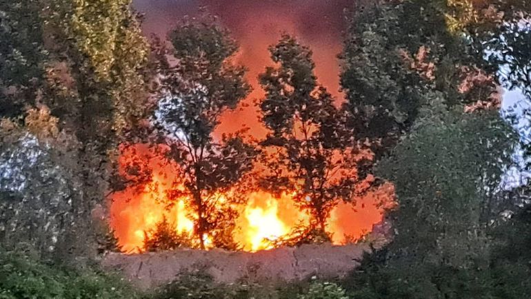 Important incendie chez Cometsambre, près de Mons : 400 tonn