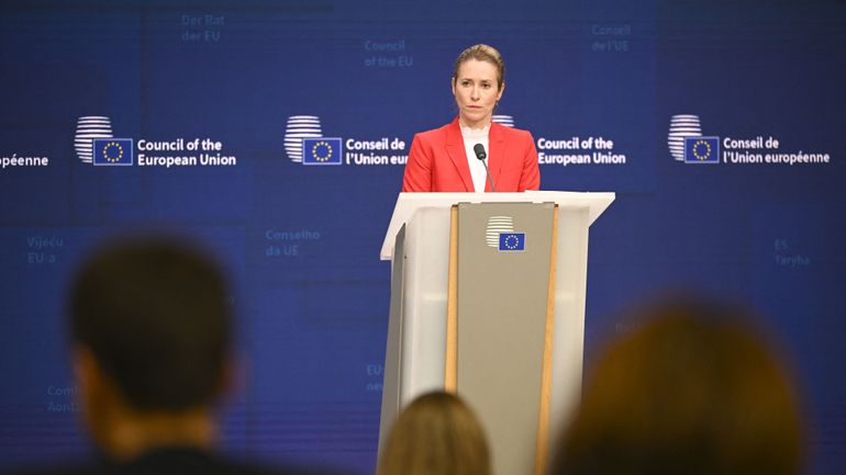 Avoirs russes gelés : "Il importe que la Belgique soit à bord, quoi que nous fassions", soutient Kallas Avoirs russes gelés : "Il importe que la Belgique soit à bord, quoi que nous fassions", soutient Kallas