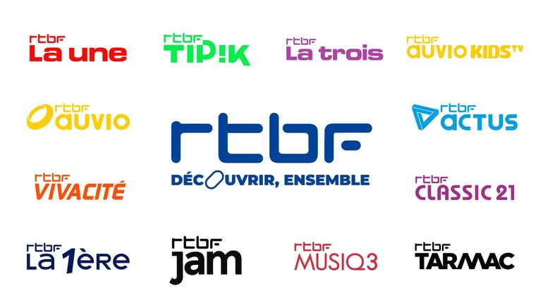 "Découvrir, ensemble", une nouvelle identité visuelle pour la RTBF et ses chaînes "Découvrir, ensemble", une nouvelle identité visuelle pour la RTBF et ses chaînes