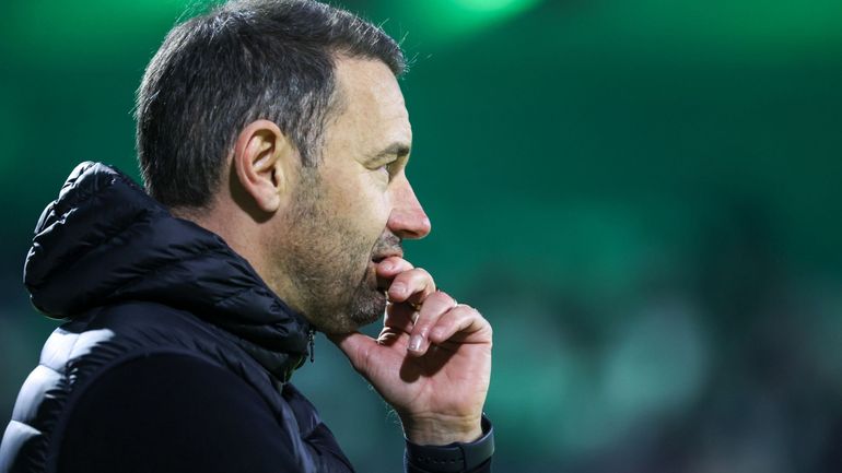 Frédéric Taquin après la défaite de La Louvière : 