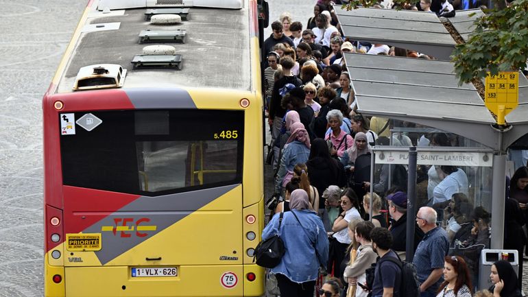 Les trams et bus liégeois à l’arrêt ce jeudi matin en raison d’un mouvement de grève spontané