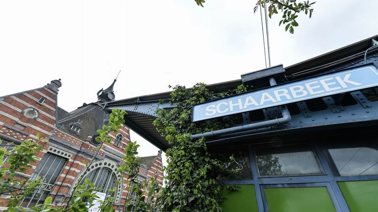 Un petit incendie dans la gare de Schaerbeek