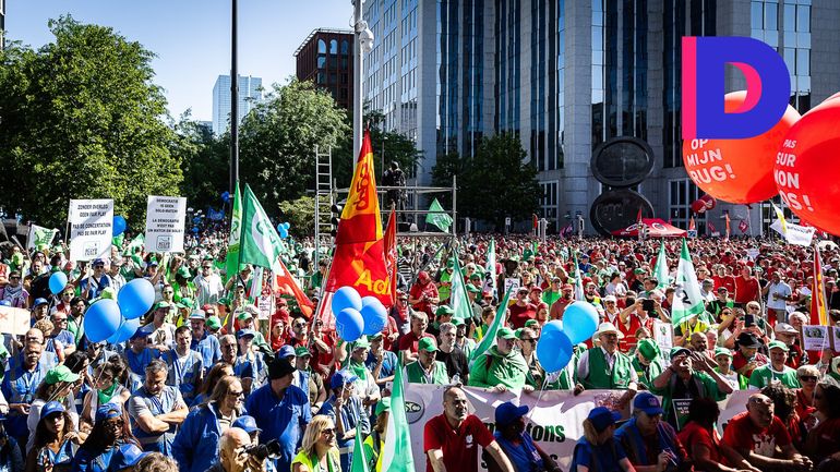 Réforme des pensions, primes de nuits, salaires : l'analyse des arguments de la manifestation nationale
