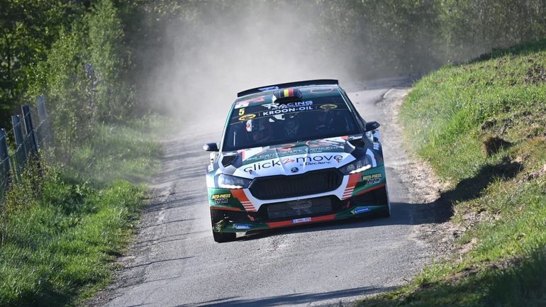 BRC : Adrian Fernémont remporte pour la troisième fois le Rallye de Wallonie, podium 100% wallon à Namur