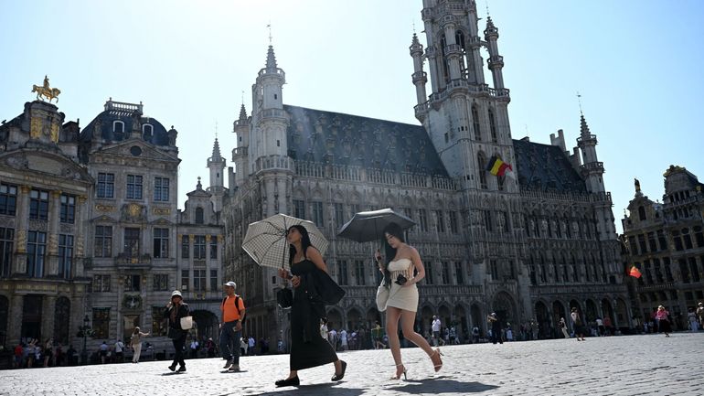 Avec 30,4°C à Uccle, la Belgique officiellement confrontée à une vague de chaleur