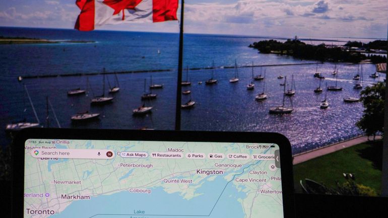 "Un jour, une carte" : lac Ontario… lac d’Amérique… Comment les géants de la tech façonnent notre vision du monde