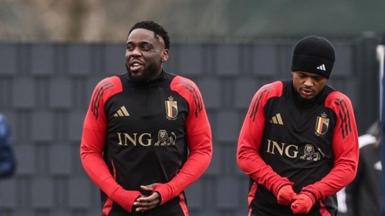 Orel Mangala de retour dans le groupe de Lyon, neuf mois après sa rupture des ligaments croisés