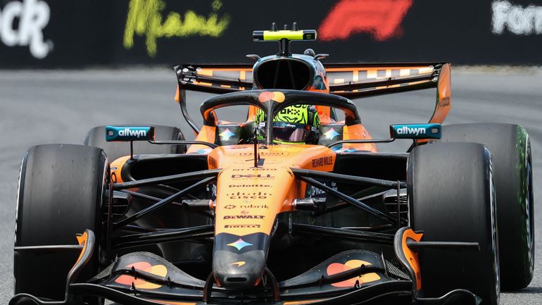 F1 Miami : Norris s'élancera en tête de la course sprint devant Antonelli