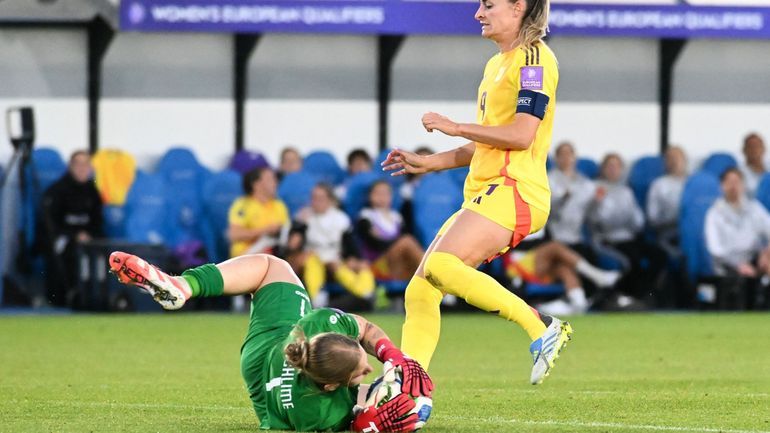 Direct vidéo Luxembourg - Belgique : Amber Tysiak double la 