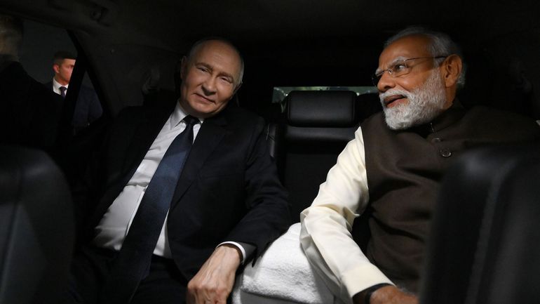 Sous pressions américaines, l’Indien Modi et le Russe Poutine resserrent les rangs