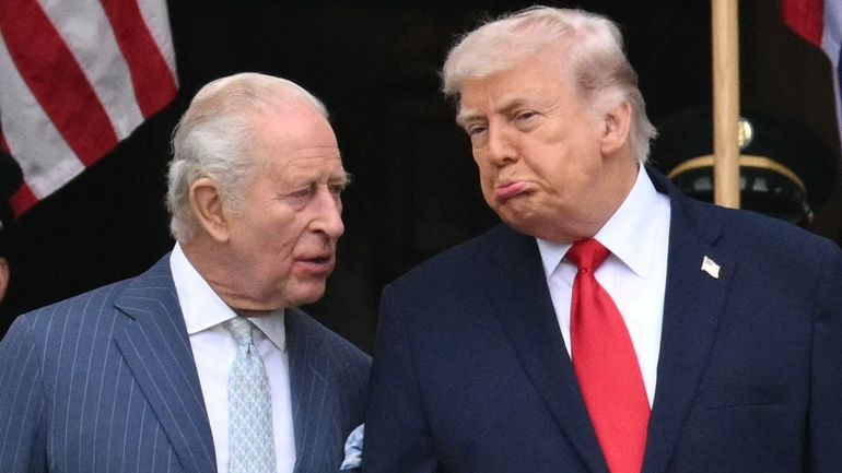 Malgré les divergences sur la guerre en Iran, devant le roi Charles, Trump loue la "relation particulière" entre USA et Royaume-Uni